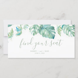 Boda Tropical De Verdor Encuentra Tu Rótulo De Asi