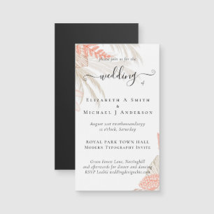 Boda Tropical Pampas Grass Terracotta