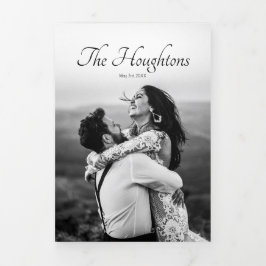 Boda única Guardar la Invitación de fecha