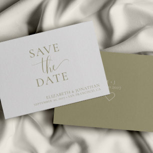 Boda Verde Masaje minimalista Salven La Tarjeta De