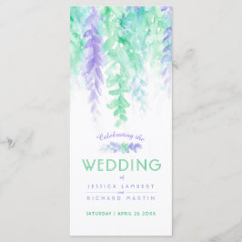 Boda vinagre en cascada acuarela programa verde