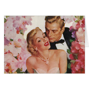 Boda vintage, novia retro y recién casados