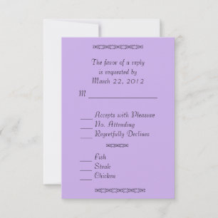 Boda violenta muy suave RSVP