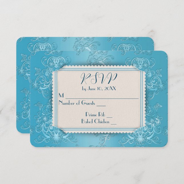 Boda Vow Renewal RSVP (Anverso / Reverso)