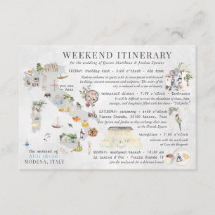 Boda Weekend en la Tarjeta Itineraria Italiana