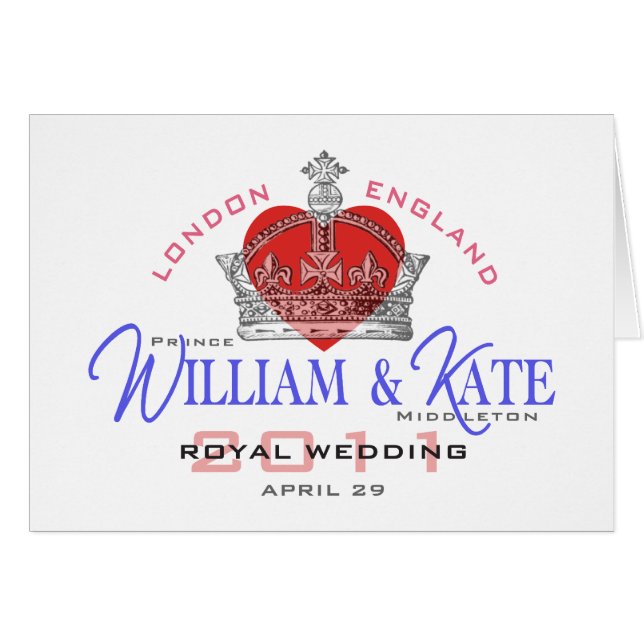 Boda William & Kate Royal (Anverso (Horizontal))