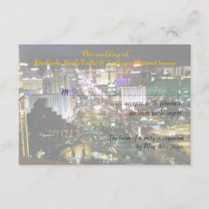 Boda y recepción de Las Vegas RSVP