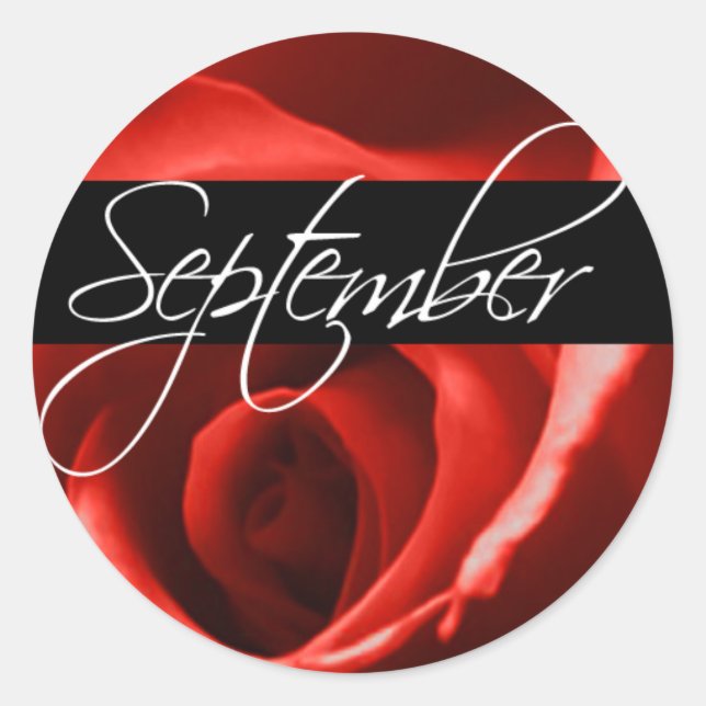 Boda Y Sello para sobres De Eventos De Septiembre (Anverso)