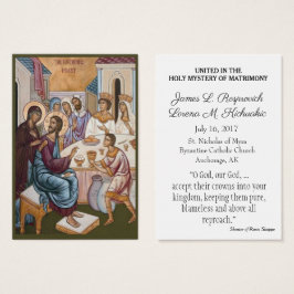 Bodas bizantinos ortodoxos de pascua sagrada