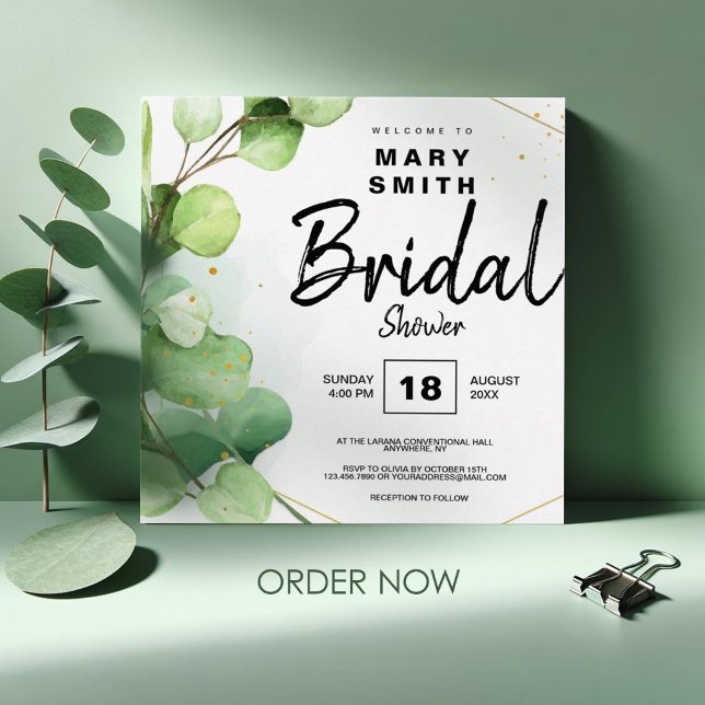 Bodas clásicas verdes salvan la ducha de novia de  (Subido por el creador)