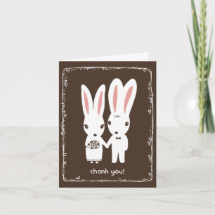 Bodas de conejos agradecimiento