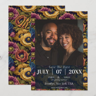 Bodas de fantasía con anémonas frescas en un lago