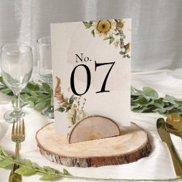 Bodas de mesa de guirnaldas de flores secas elegan