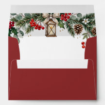 Bodas de Navidad de Invierno con Bayas de Pino Rús