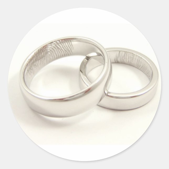 BODAS MATRIMONIALES PEGATINA (Anverso)