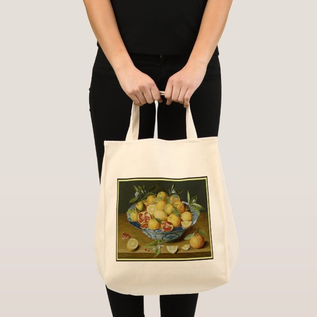 Bodegón con limones de Hulsdonck - Bolsa de lona (Anverso (producto))
