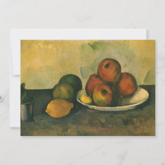 Bodegón con manzanas de Paul Cezanne