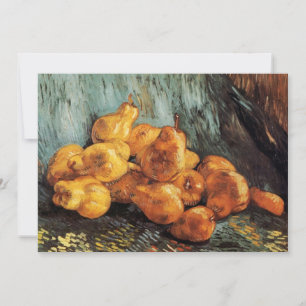 Bodegón con peras membrillo de Vincent van Gogh