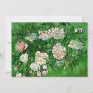 Bodegón: Rosas rosadas de Vincent van Gogh