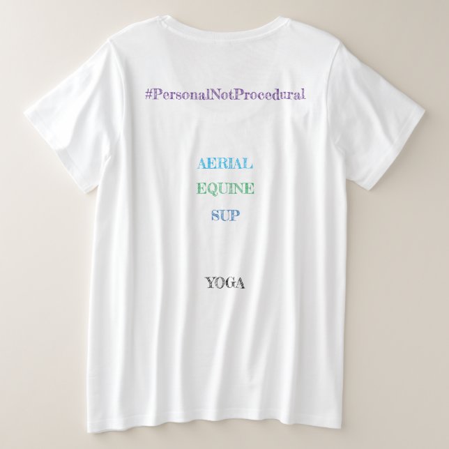 Bodhi dinámico para cada camiseta del cuerpo (Reverso del diseño)