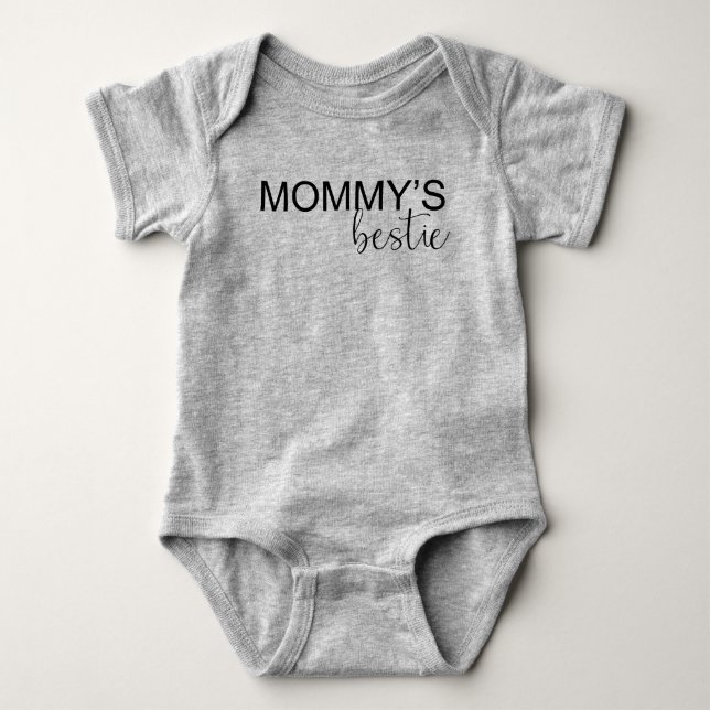 Body baby - MOMMY’S bestie - para bebés (Anverso)