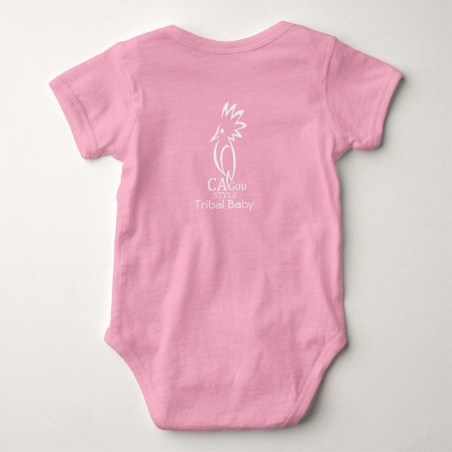 Body bébé en jersey  Cagou Style (Reverso)