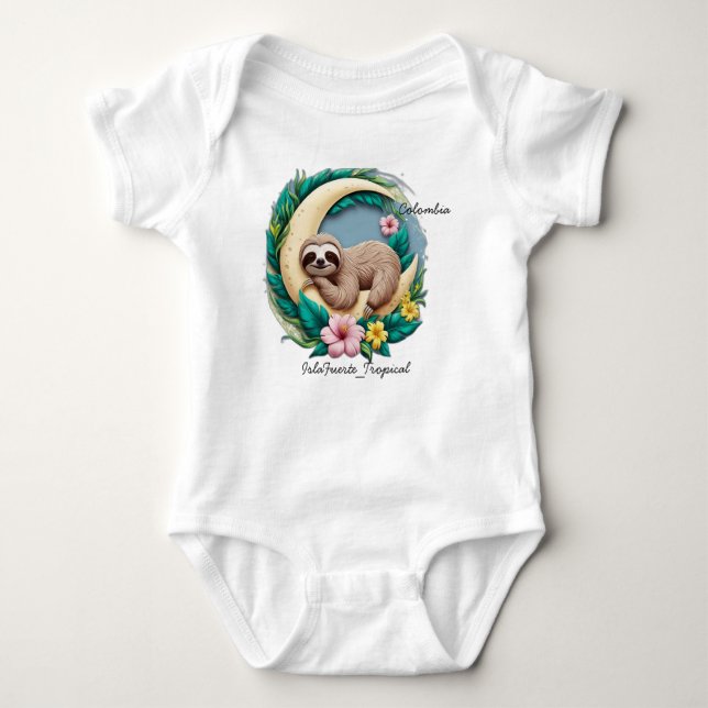 Body con punto de jersey para bebés (Anverso)