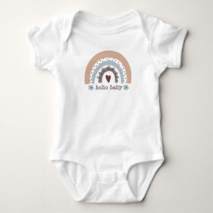 Body de arcoíris para bebé boho
