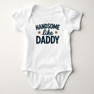 Body de bebé adorable con humor para papá
