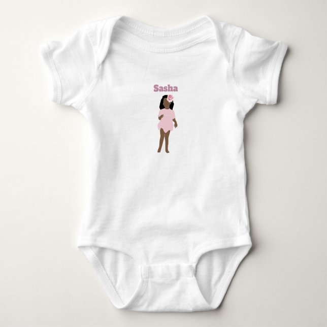 Body de bebé camiseta muñeca (Anverso)