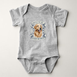 Body de bebé de Golden Retriever
