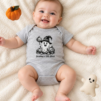 Body de bebé fantasma para la pequeña de la abuela
