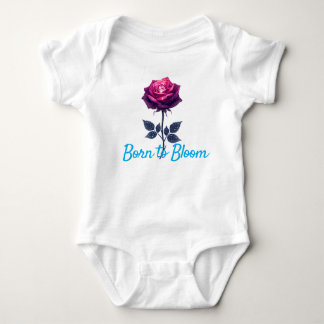 Body de bebé Flor de Rosa – Nacida para Florecer