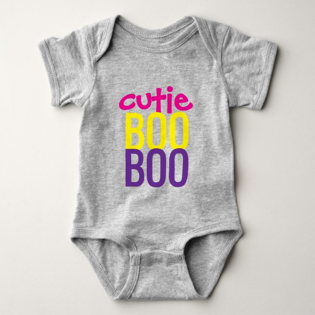 Body de bebé: HALLOWEEN Cutie Boo #8 (Anverso)