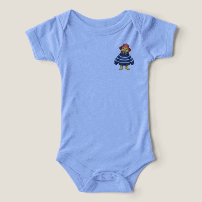 Body de bebé Little Pocket Duck (Diseño delantero )