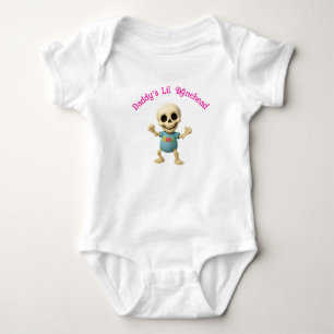 Body de bebé para la niña cabezona de papá