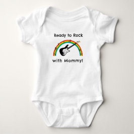 Body de bebé personalizado 'Listo para Rockear'