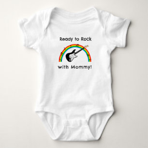 Body de bebé personalizado 'Listo para Rockear'