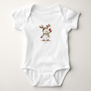 Body de bebé personalizado para la primera Navidad