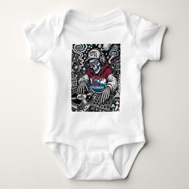 Body de Jersey Colorado Dj Baby (Anverso)