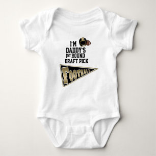 Body de jersey para bebé de Daddy's
