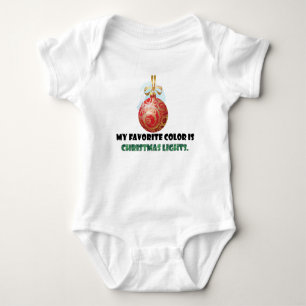 Body de Jersey para Bebé de Navidad