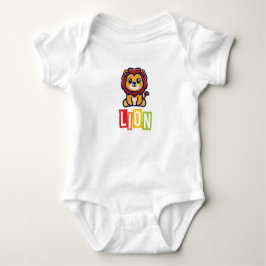 Body de jersey para bebé león