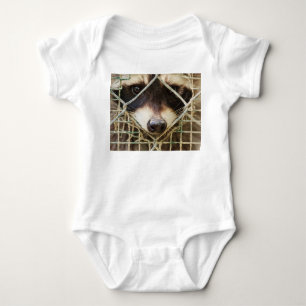 Body de Jersey para bebé mapache