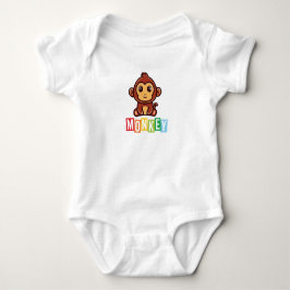 Body de Jersey para Bebé Mono