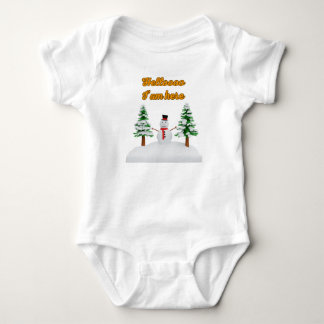 Body de jersey para bebé snowboy