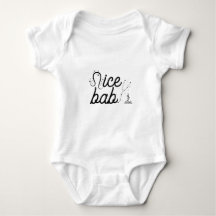 Body de jersey personalizado para bebé