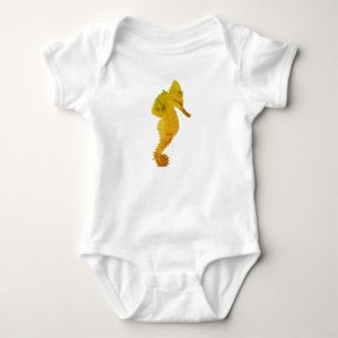 Body de Jersey Sea Horse Art para bebé