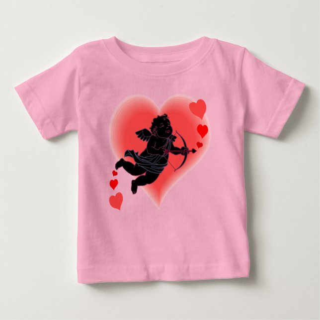 Body de San Valentín para bebé Camiseta de Cupido  (Anverso)