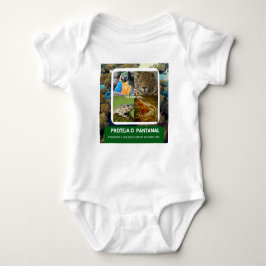 Body em Jersey para Bebês Pantanal